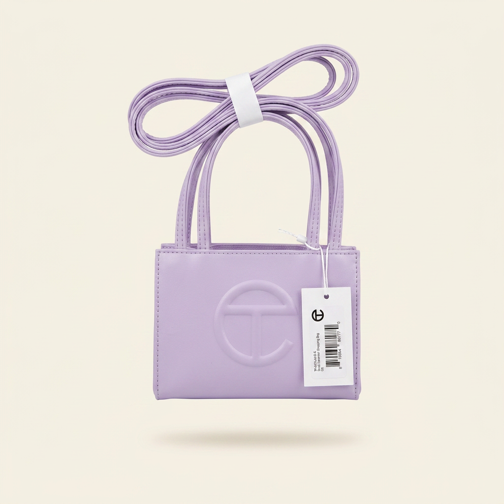Telfar Small Shopping Bag — Lavender — front