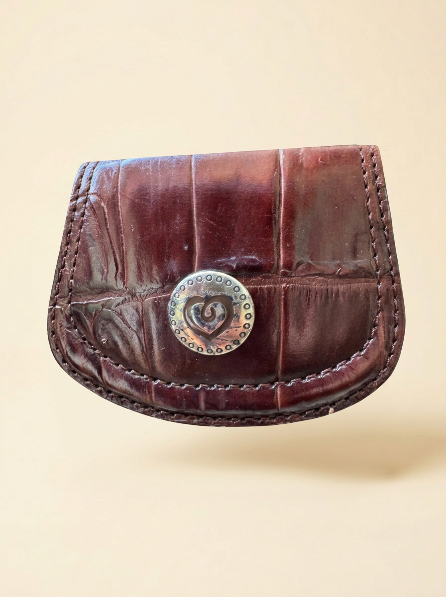 Brighton Leather Satchel — detail