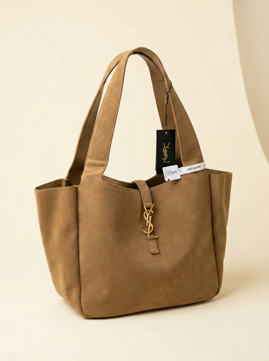 YSL tote — angle view