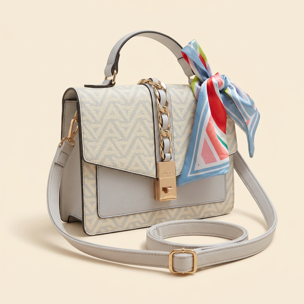 ALDO Chevron Top-Handle Crossbody — angle